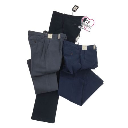 Pantalone uomo cotton drill   in  98% cotone e 2% elastan disponibile in 3 colori  art. Glandy-71, Sea Barrier