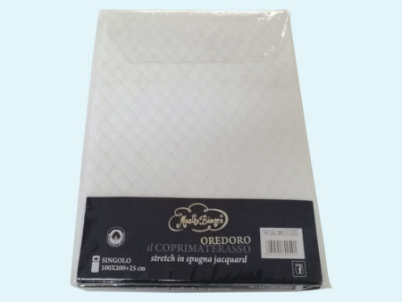 Traversa per letto singolo 100 x 200 Oredoro coprimaterasso Mastro Bianco - immagine 2