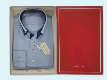 camicia-uomo-profilo-esclusivo-dis-tinta-unito-elasticizzato-intermedia-bottoncini-art-Lord-Made-in-Italy