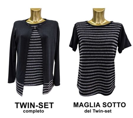 twin set da donna gemelli due pezzi