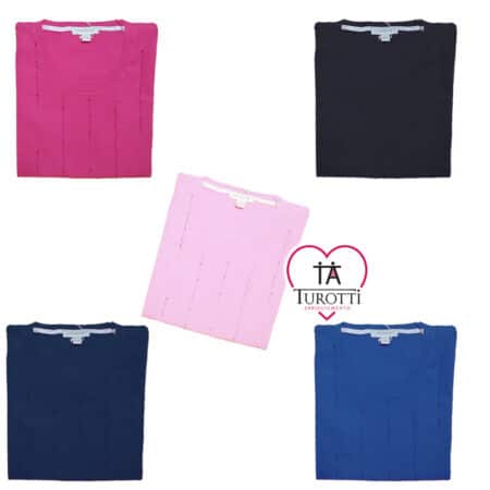 T-shirt Donna Girocollo Federica fm2310 assortiti - immagine 7