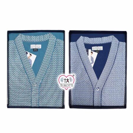 Pigiama Uomo Bip Bip Oversize leggero 3300 Aperto Cardigan orlato