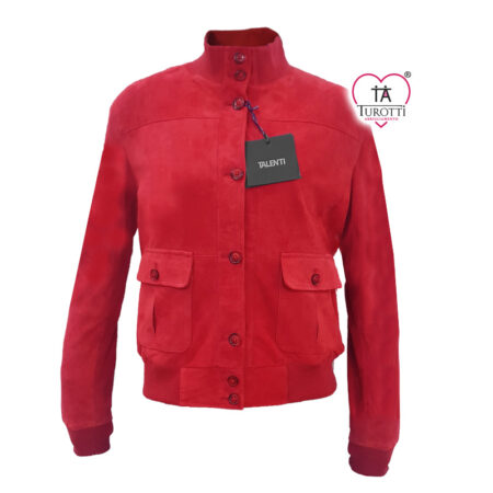 Giubbino in renna Talenti donna 028 P426 rosso