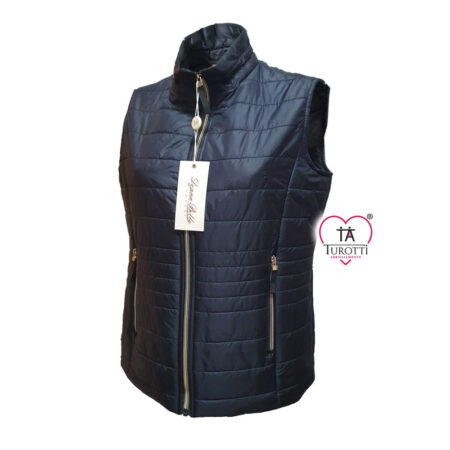 Gilet Smanicato trapuntato Donna Bella Luxury 10211 - immagine 2